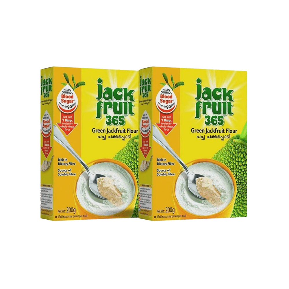 Jack Fruit 365 Green Jackfruit Flour (200 gm Each) | Controls Blood Sugar - Image 3