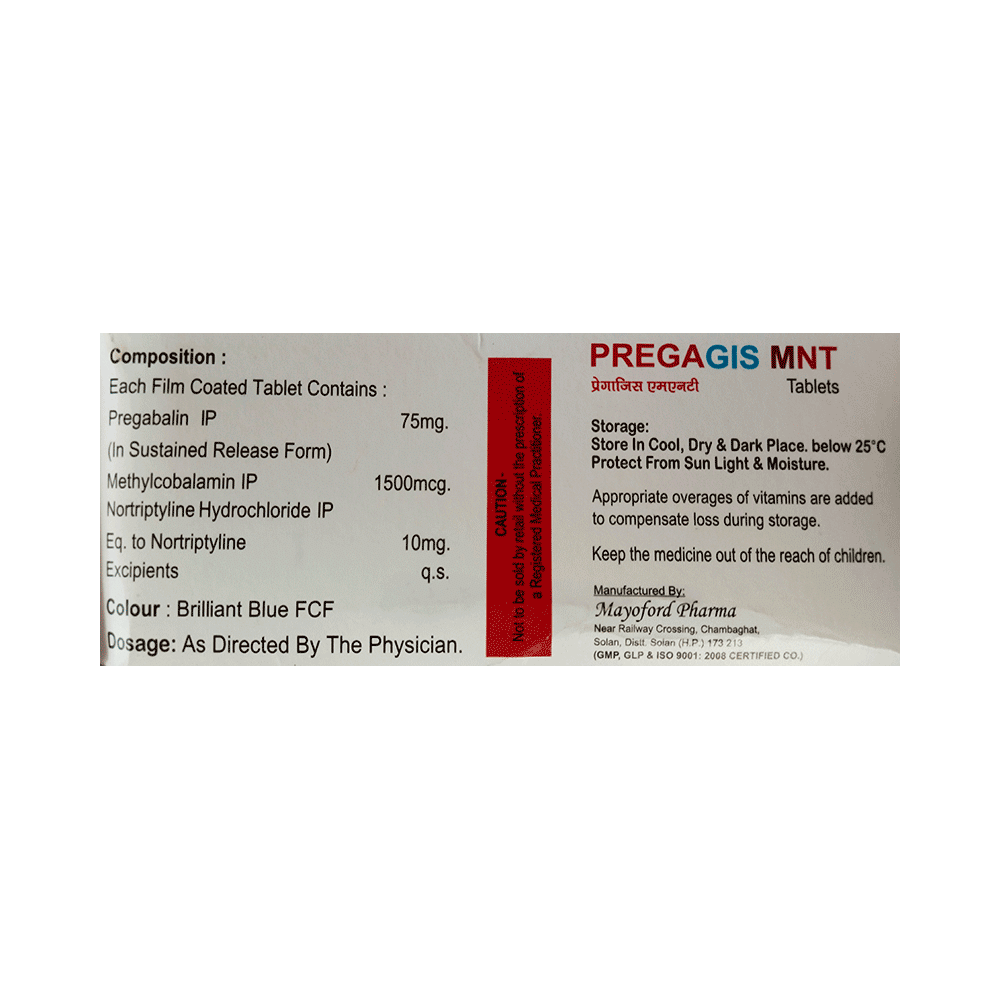 Pregagis MNT Tablet SR - Image 2