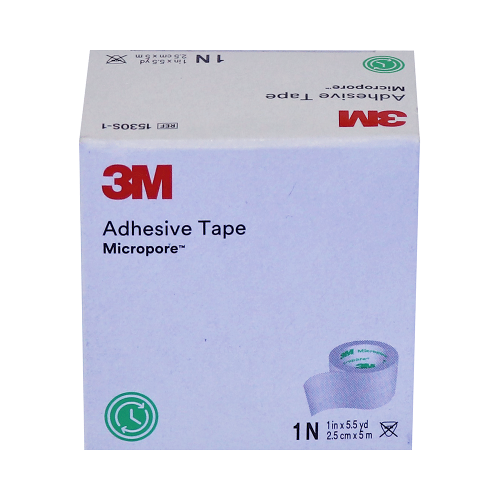 Thyrocare 3M Micropore Adhesive Tape 2.50cm x 5m