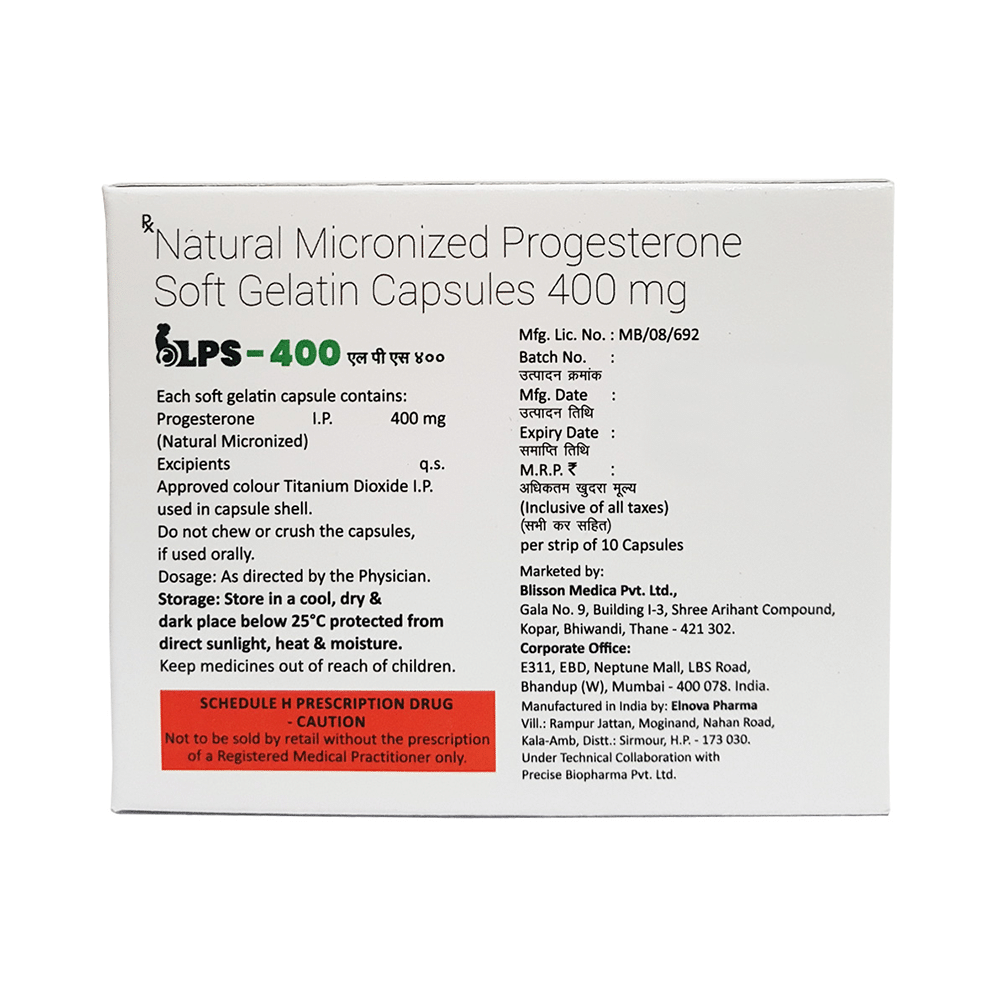 LPS 400 Soft Gelatin Capsule - Image 2