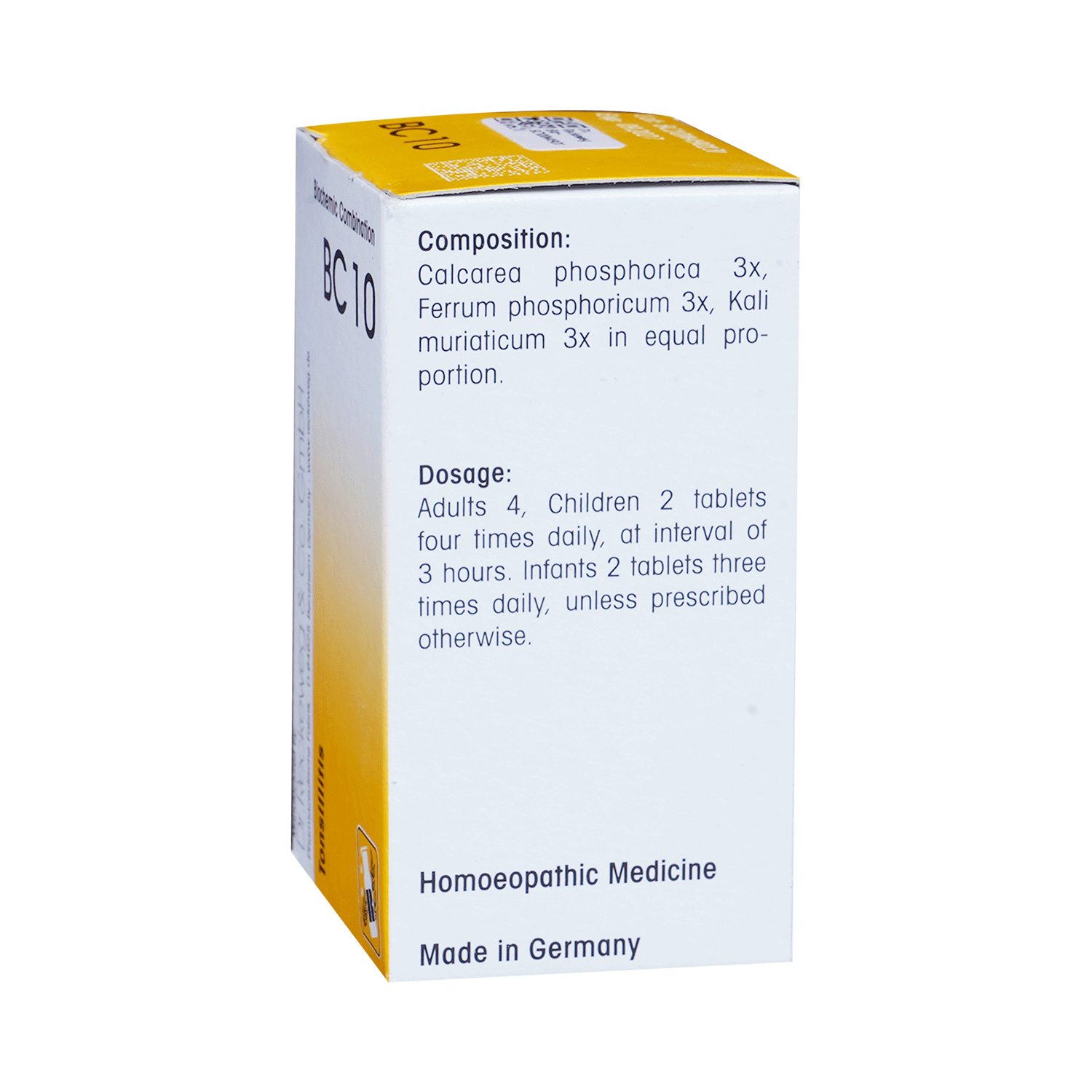 Dr. Reckeweg Bio-Combination 10 (BC 10) Tablet - Image 3