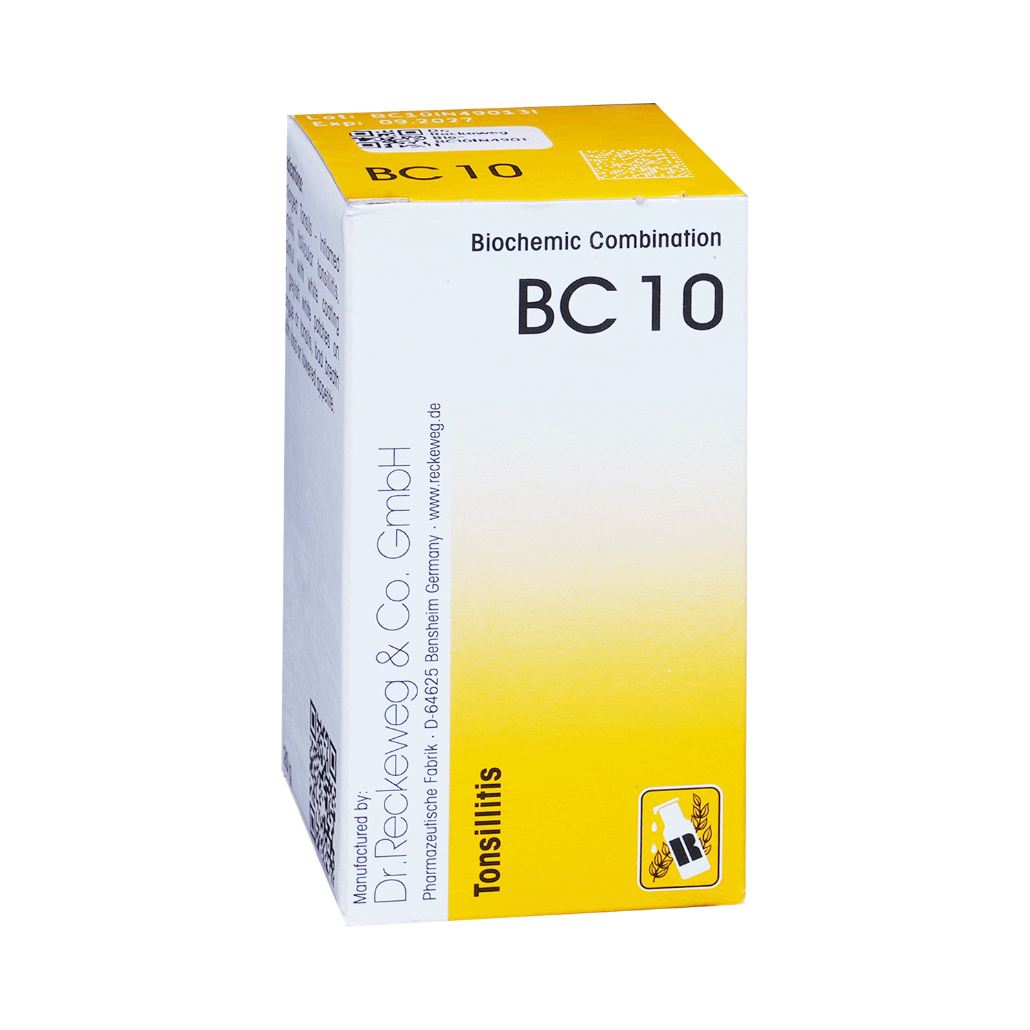 Dr. Reckeweg Bio-Combination 10 (BC 10) Tablet - Image 2