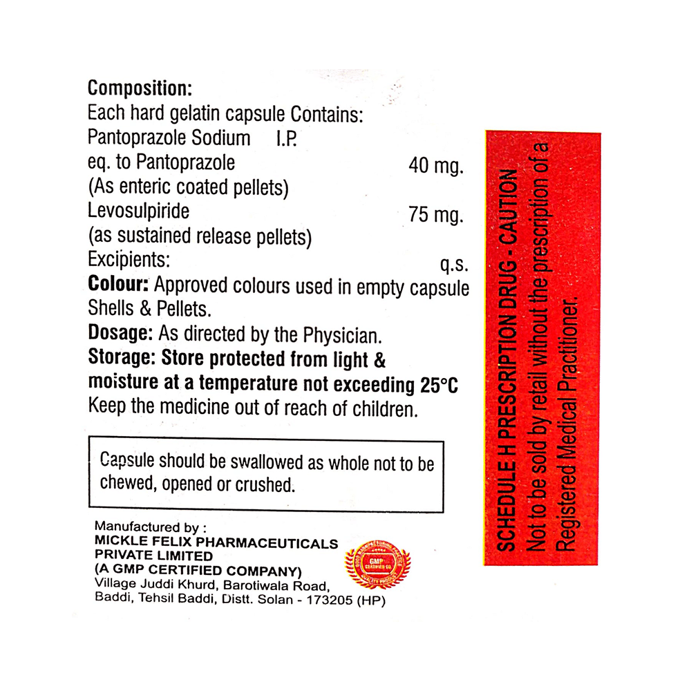 Pantrip I 75mg/40mg Capsule - Image 2