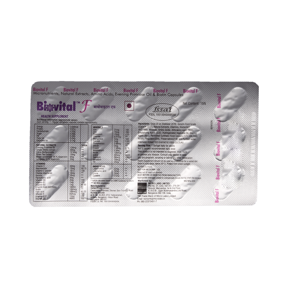 Biovital F Capsule - Image 4