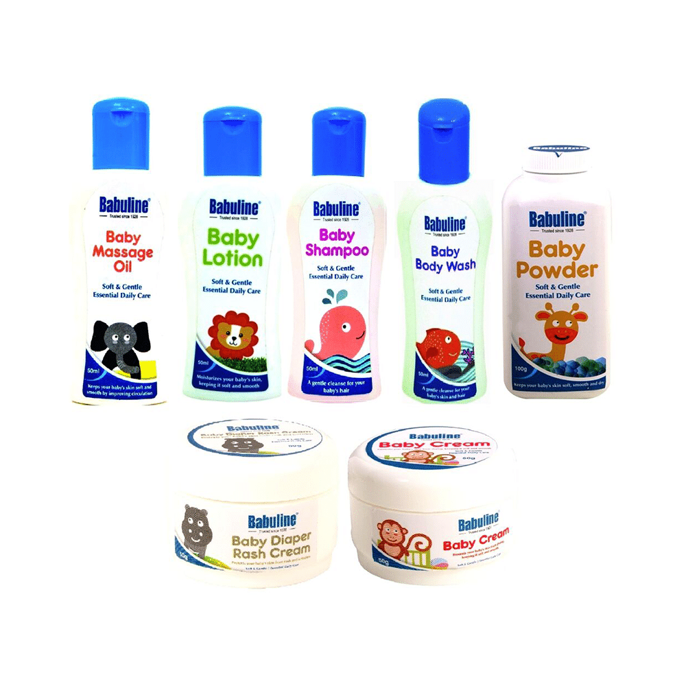 Babuline Babycare Kit (Set of 7) - Image 1