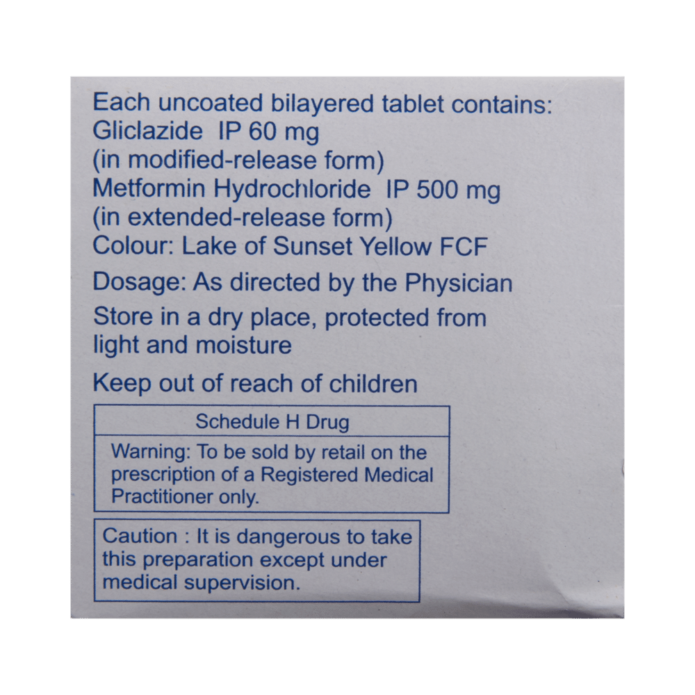 Glycinorm-M 60 OD Tablet - Image 3