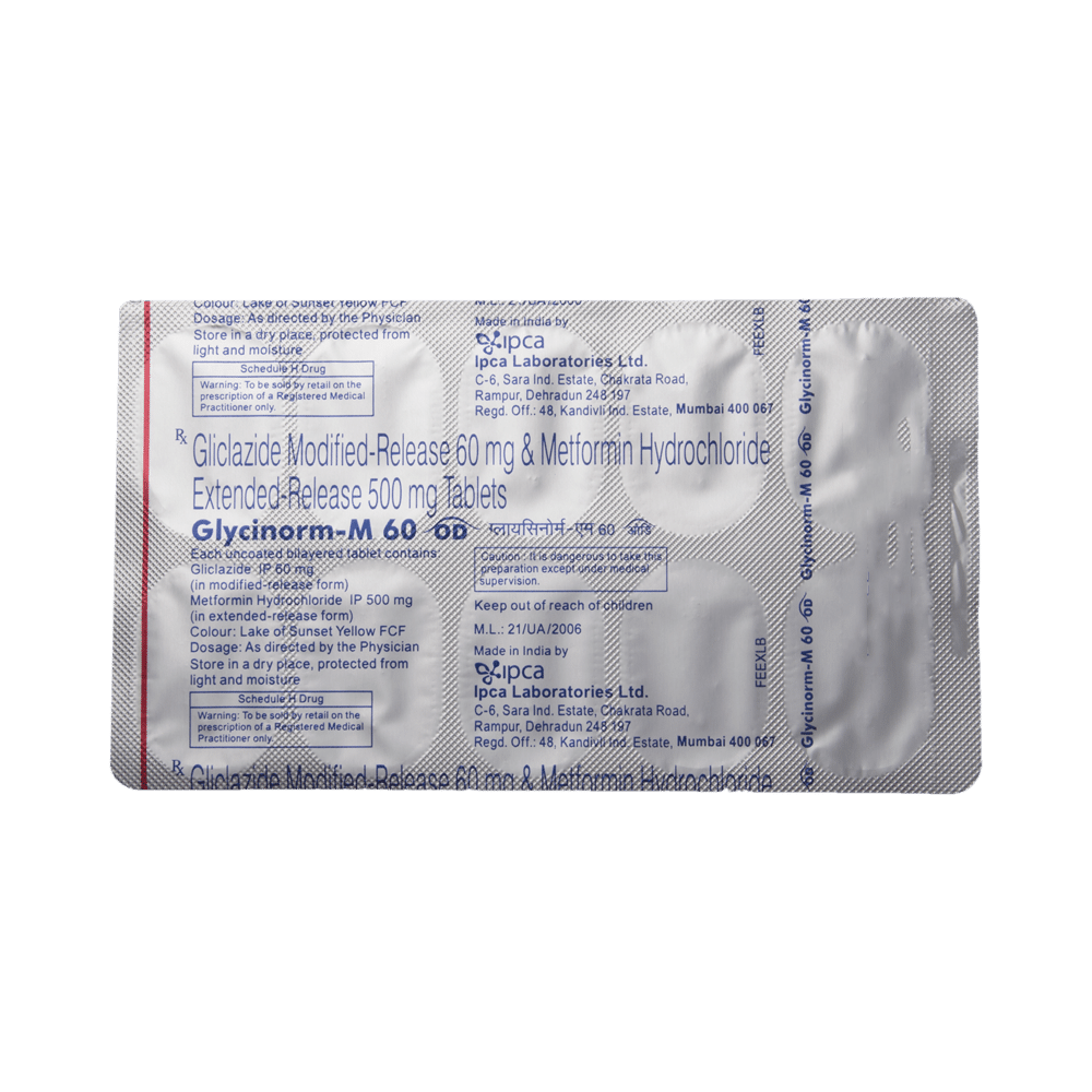 Glycinorm-M 60 OD Tablet - Image 5