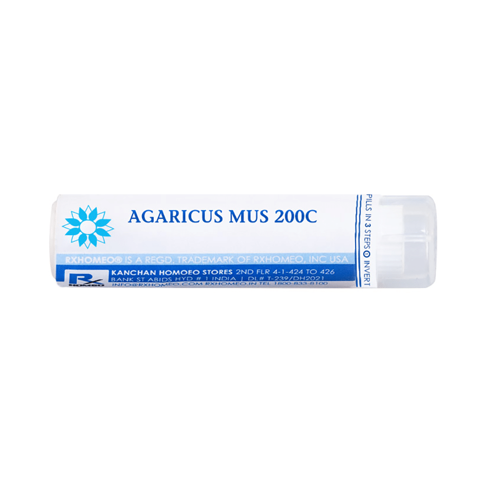 Rxhomeo Agaricus Mus 200C