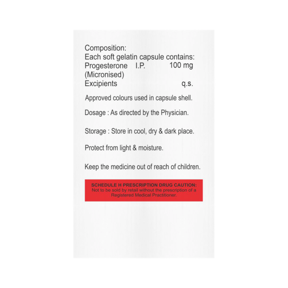 Fibogest 100mg Soft Gelatin Capsule - Image 2