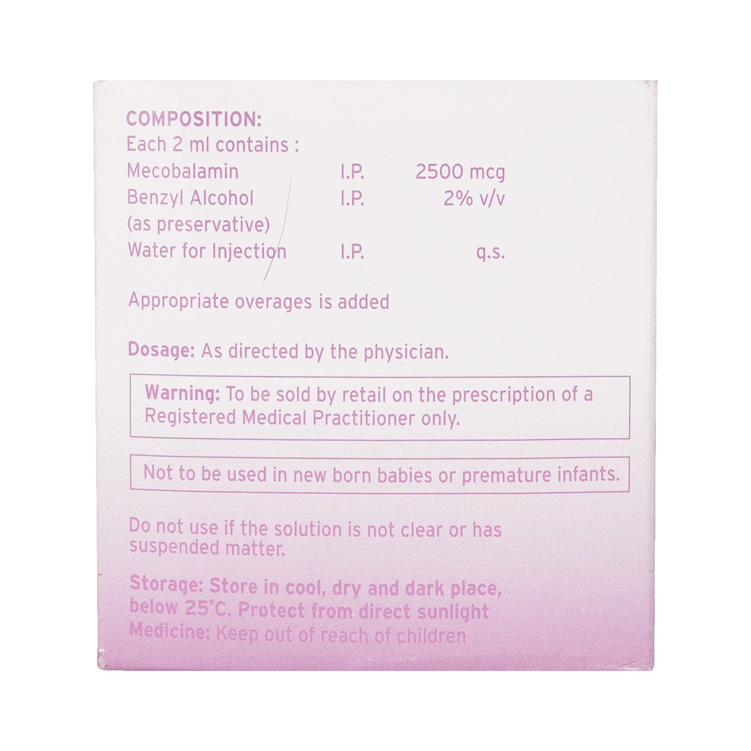 Cynocal-M Forte 2500mcg Injection - Image 4