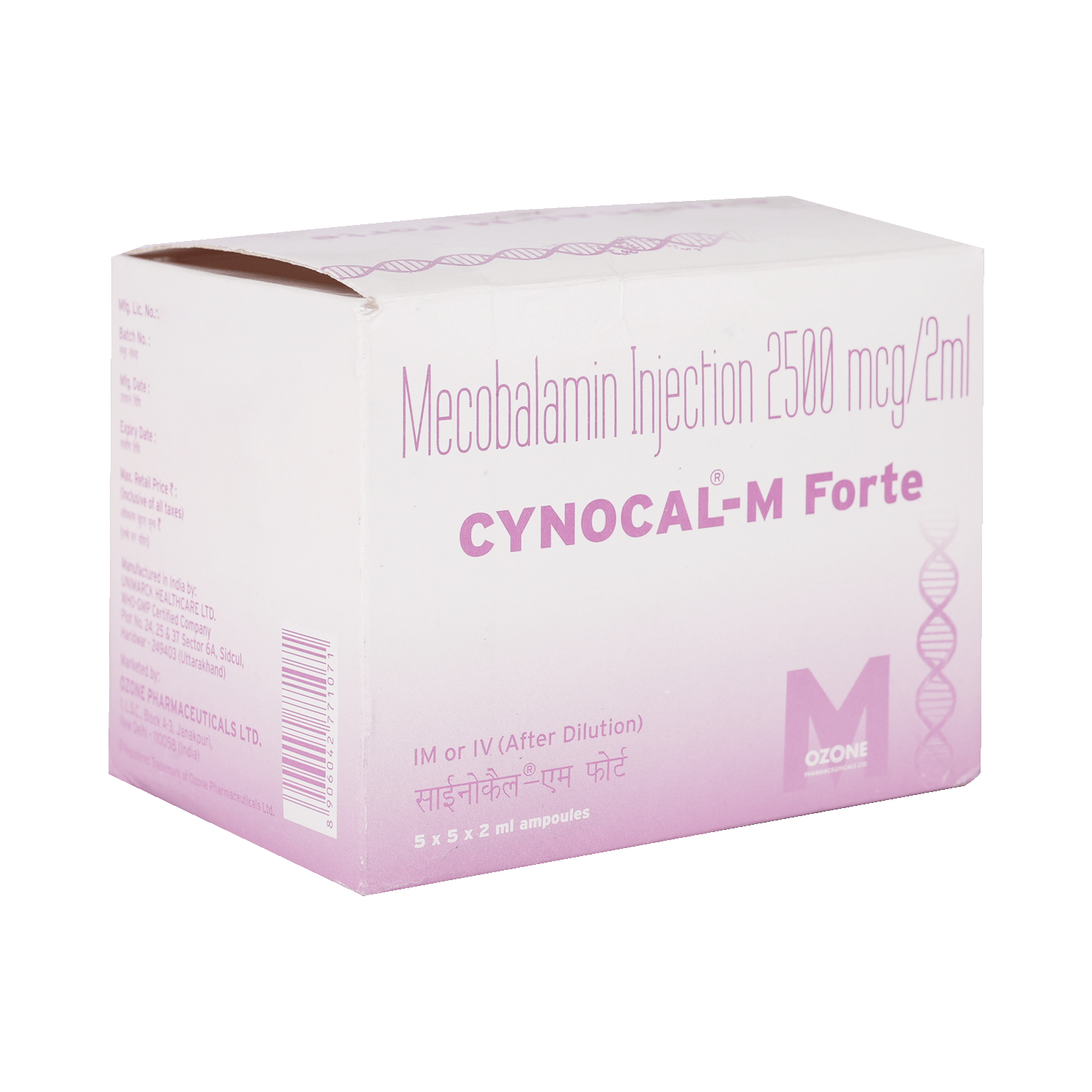 Cynocal-M Forte 2500mcg Injection