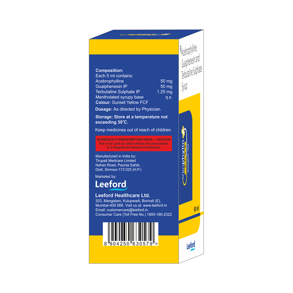 Venphylin Plus Syrup - Image 2