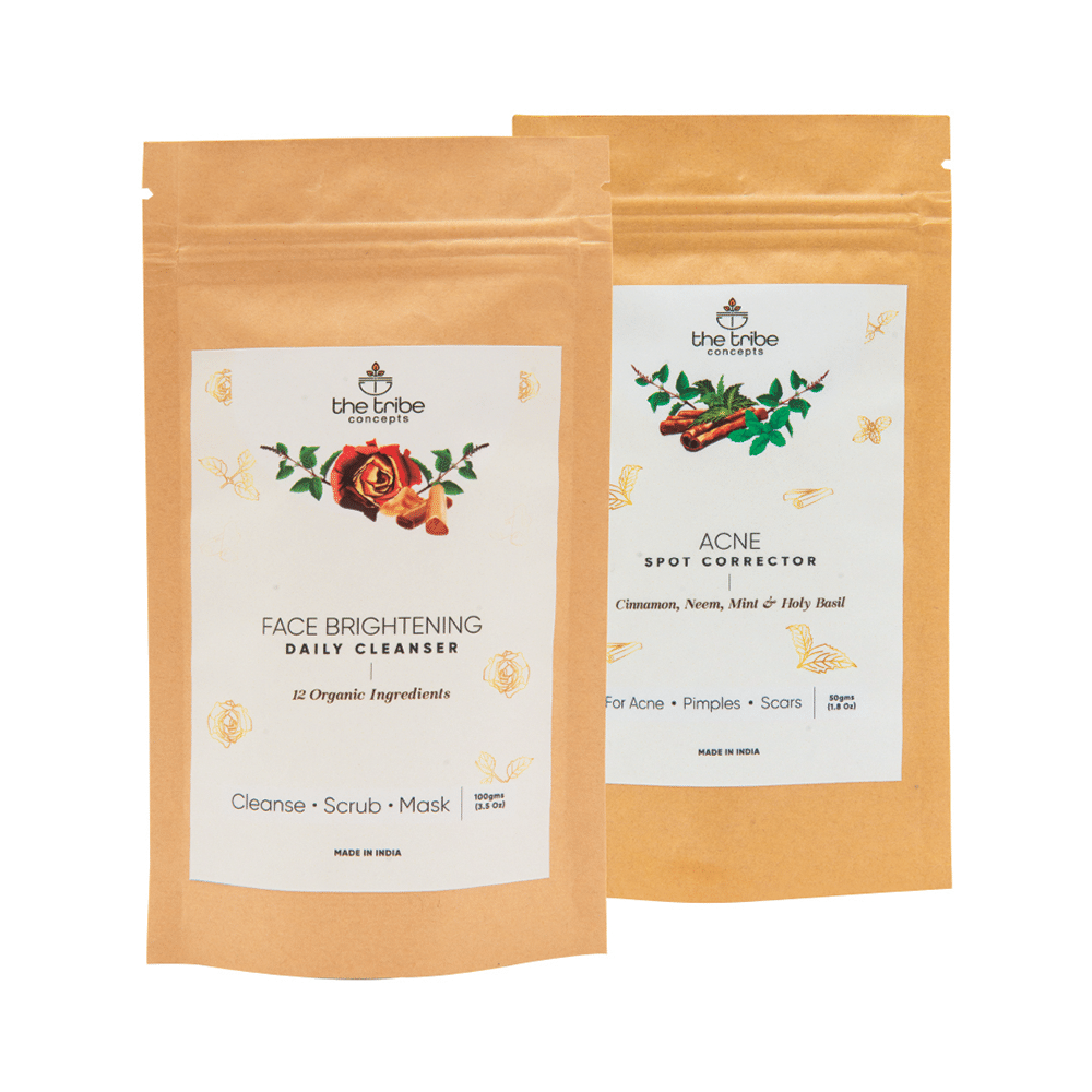 The Tribe Concepts Anti Acne Treatment Kit (150gm Each) - Image 1