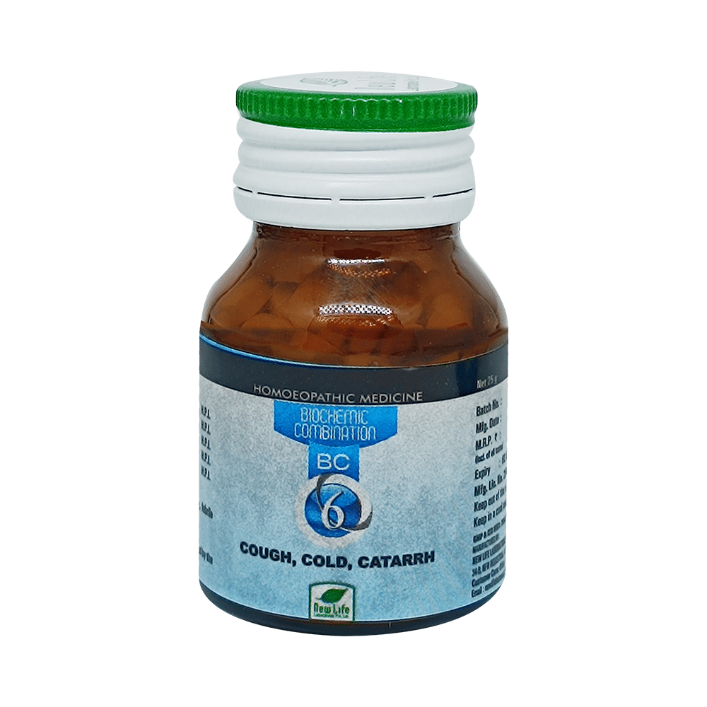 New Life Bio Combinationno.6 Cough,Cold & Catarrh - Image 3