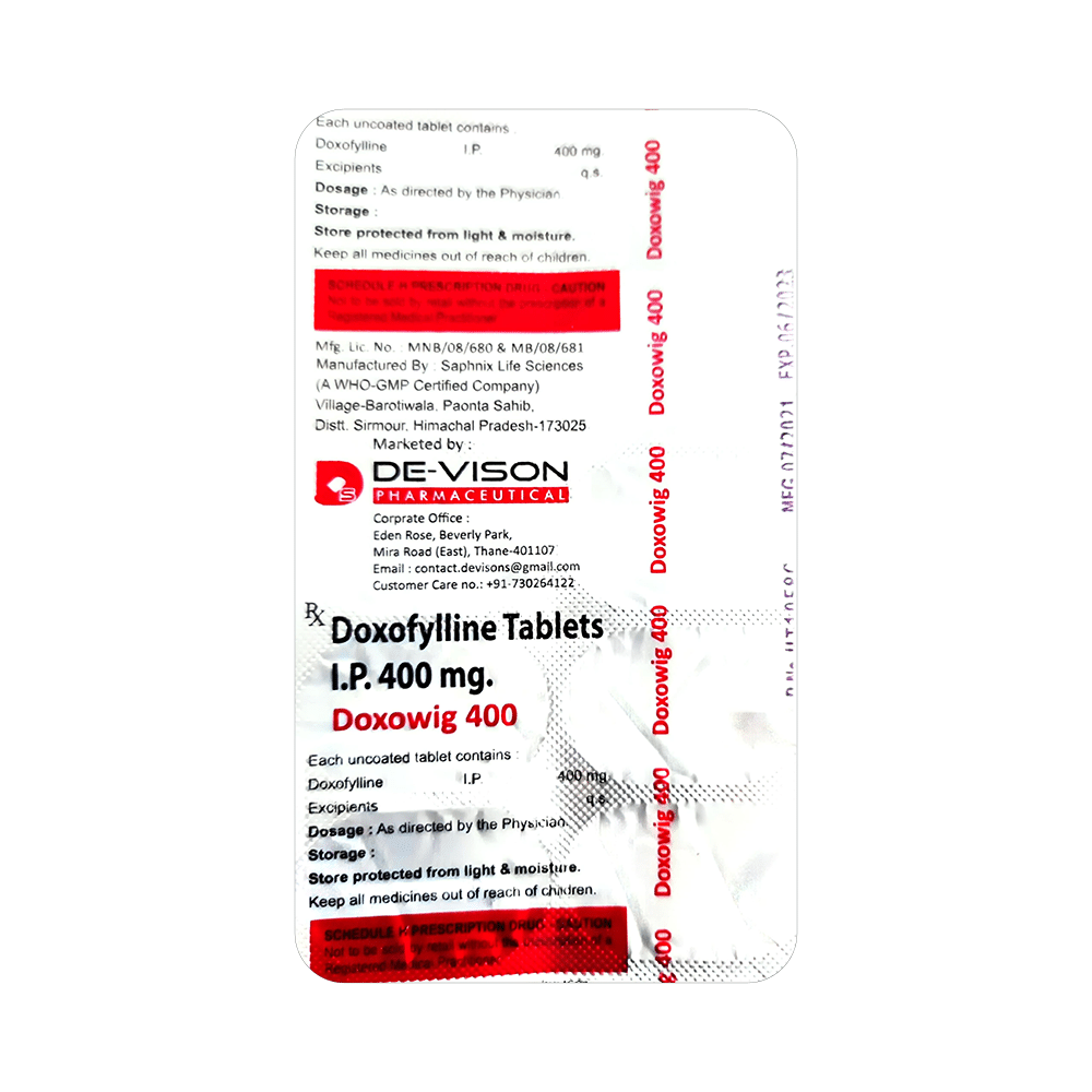 Doxowig 400 Tablet - Image 3