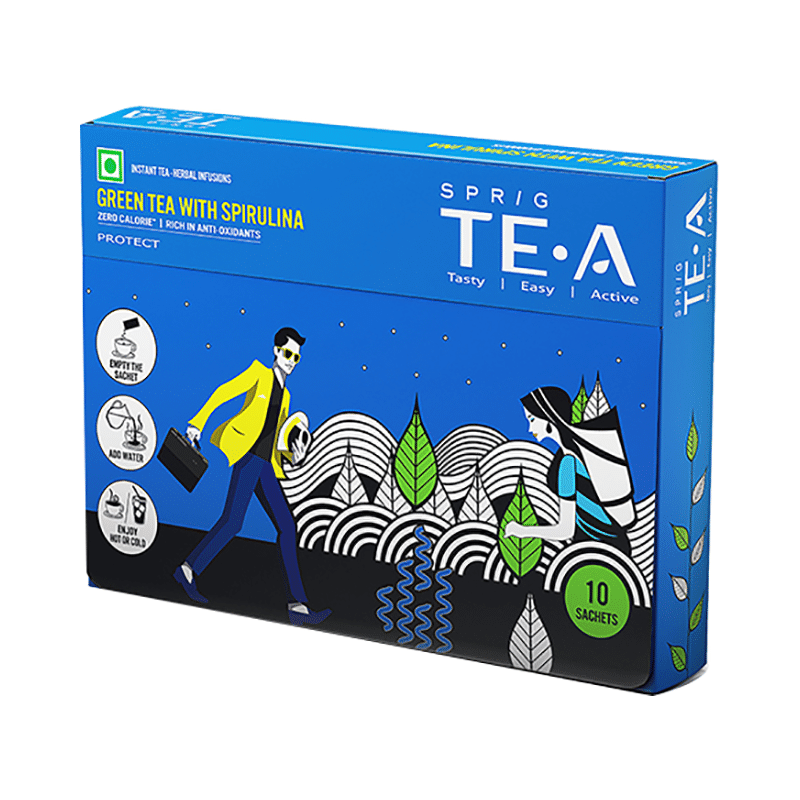 Sprig Green Tea with Spirulina