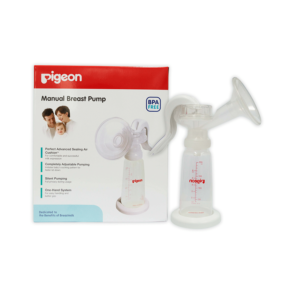 Pigeon Manual Breast Pump with Bottle 200ml Standard