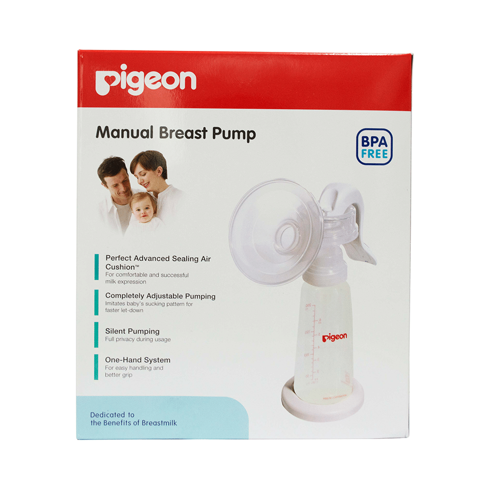 Pigeon Manual Breast Pump with Bottle 200ml Standard - Image 3