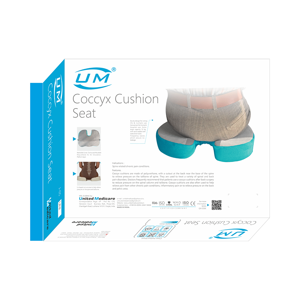 United Medicare Coccyx Cushion Seat Universal - Image 2