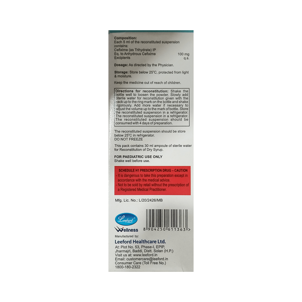 Zefway 100 Oral Suspension - Image 2