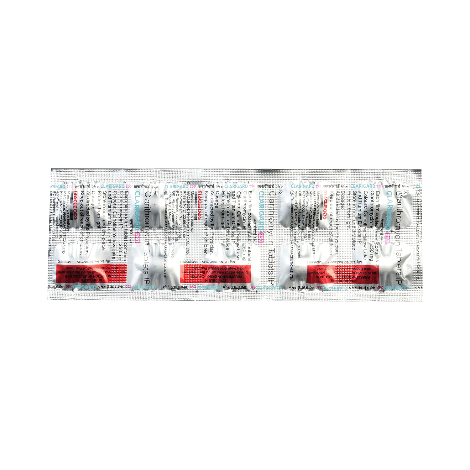 Clarigard  250 Tablet - Image 6