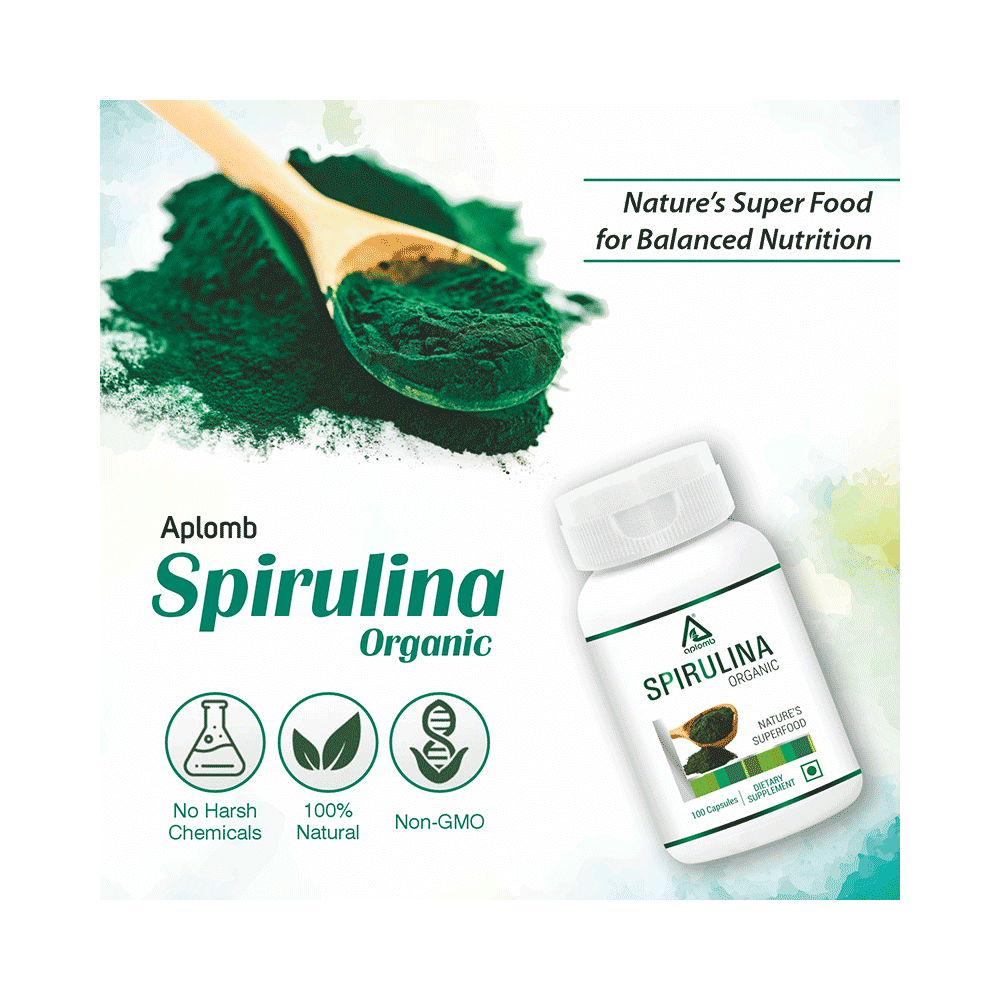Aplomb Spirulina Organic Capsule - Image 4