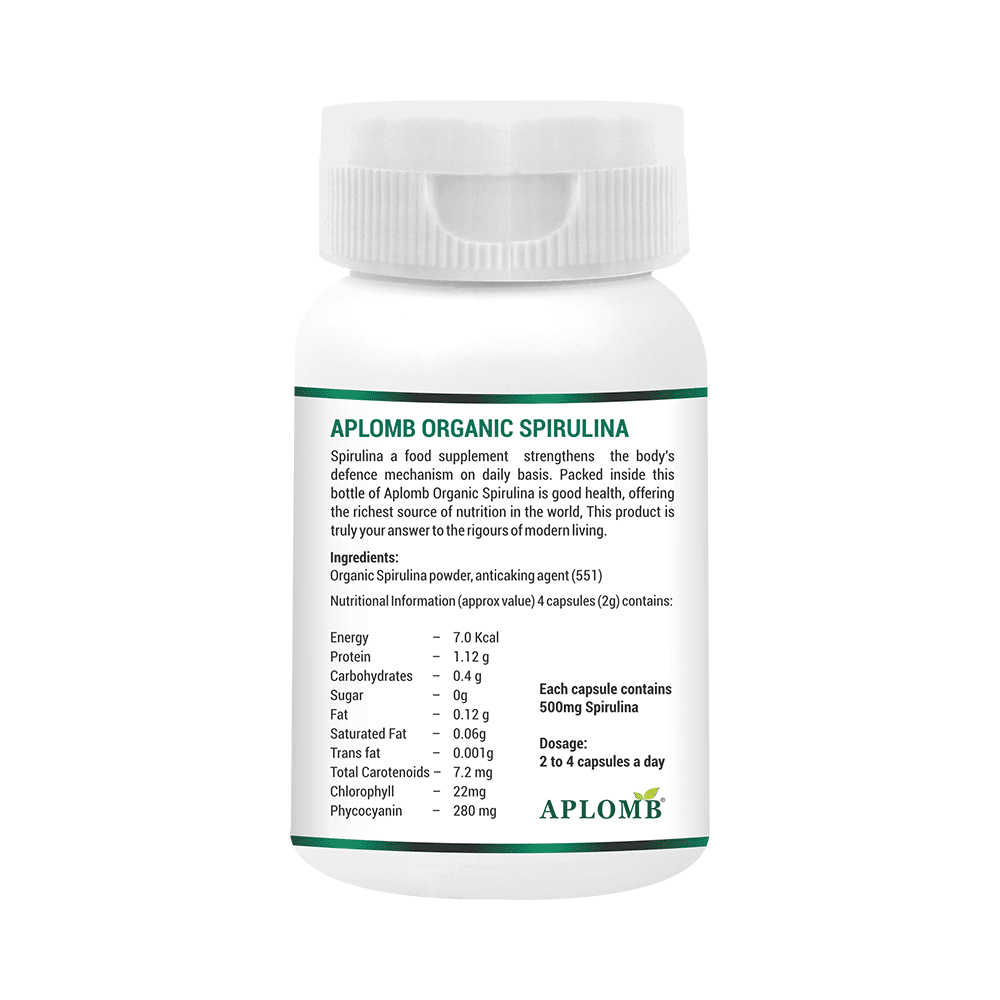 Aplomb Spirulina Organic Capsule - Image 2