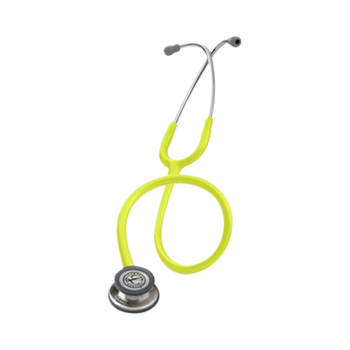 3M Littmann Classic III Stethoscope, Lemon-Lime Tube, 27 inch, 5839 - Image 1