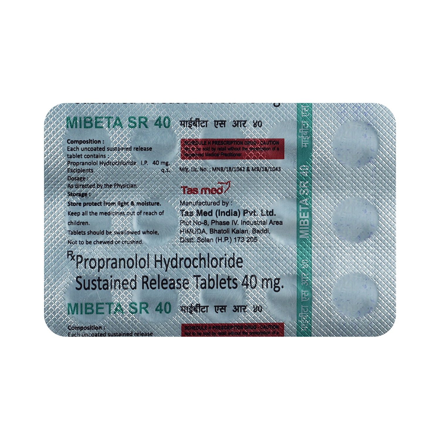 Mibeta SR 40 Tablet - Image 3