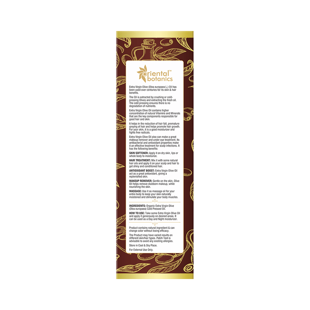 Oriental Botanics Olive Oil (Extra Virgin) with Comb Applicator - Image 3