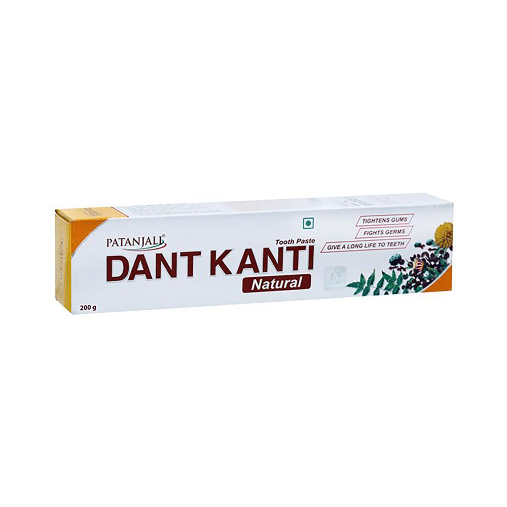 Patanjali Ayurveda Dant Kanti Natural Toothpaste | Tightens Gums & Fights Germs