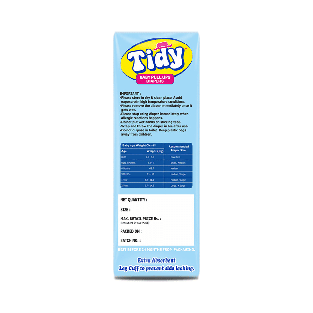 Tidy Baby Pull Ups Diaper Medium - Image 3
