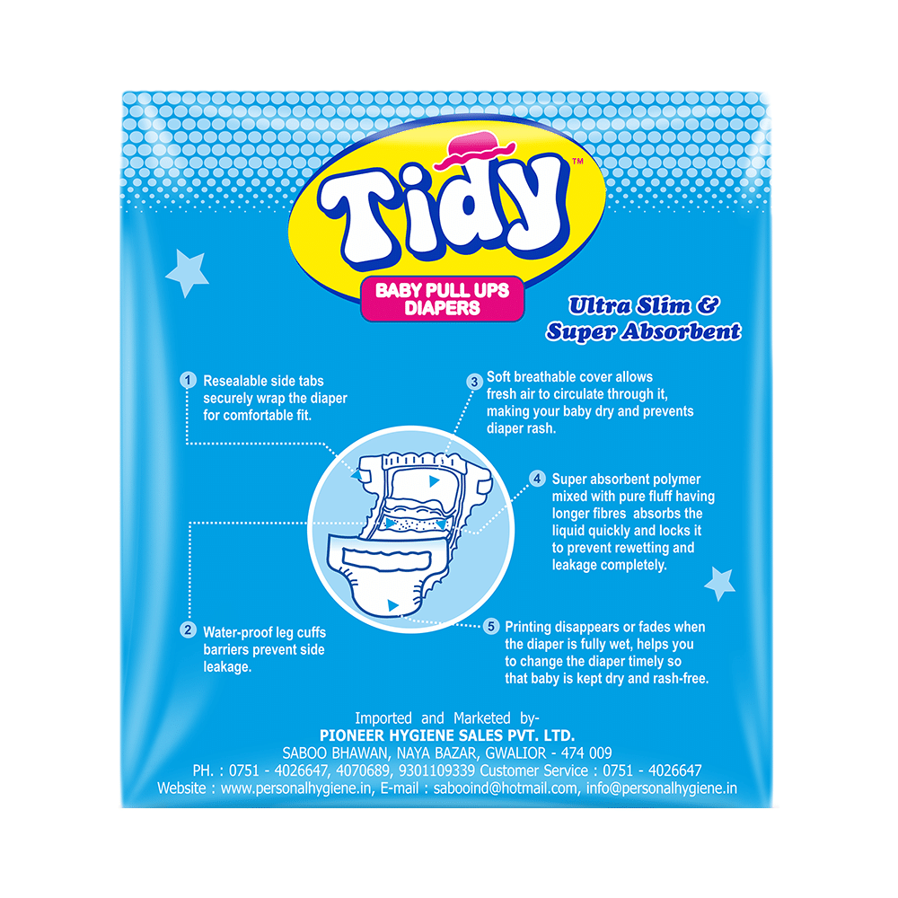 Tidy Baby Pull Ups Diaper Medium - Image 2
