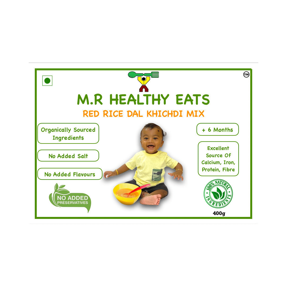 M.R Healthy Eat Red Rice Dal Khichdi Mix (400gm) - Image 3