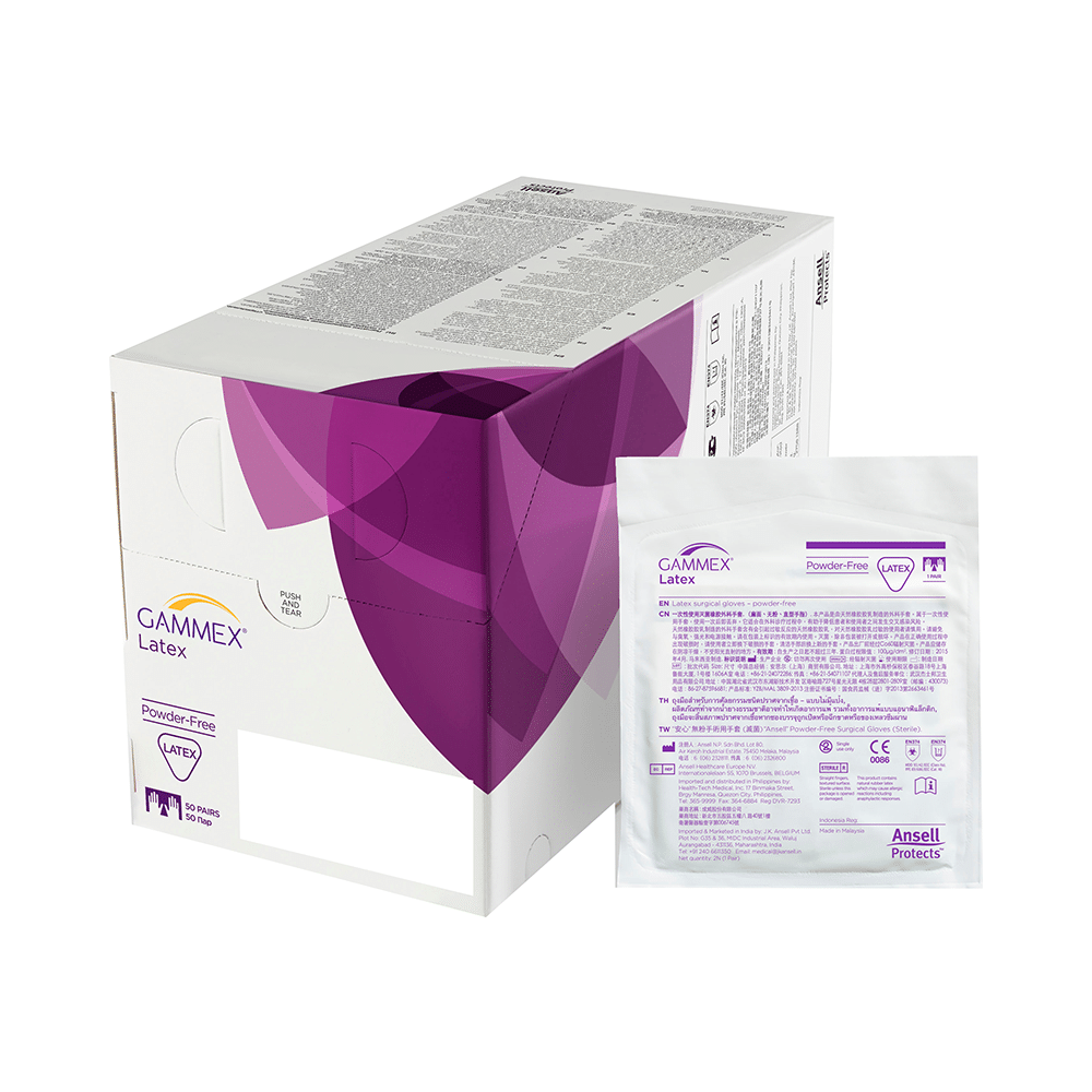 Ansell Gammex Latex Powder Free Surgical Glove 8 - Image 6