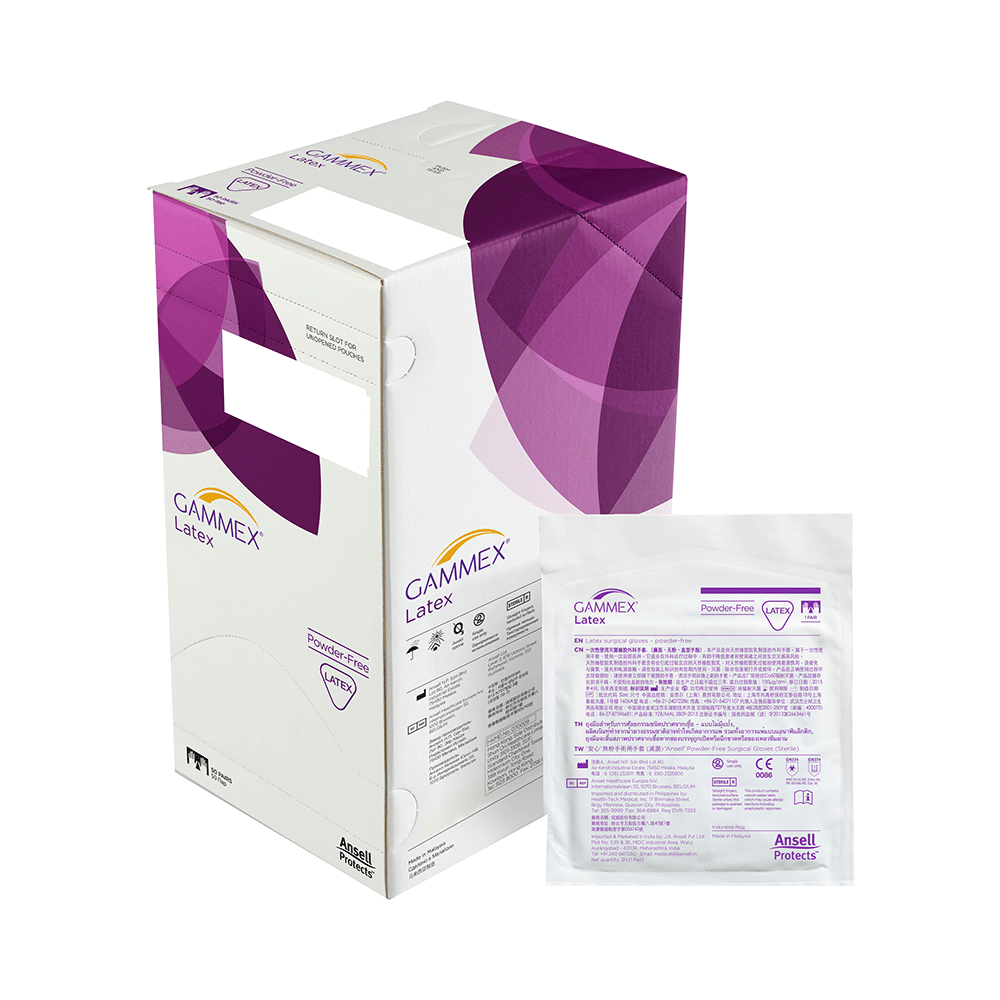 Ansell Gammex Latex Powder Free Surgical Glove 8 - Image 7