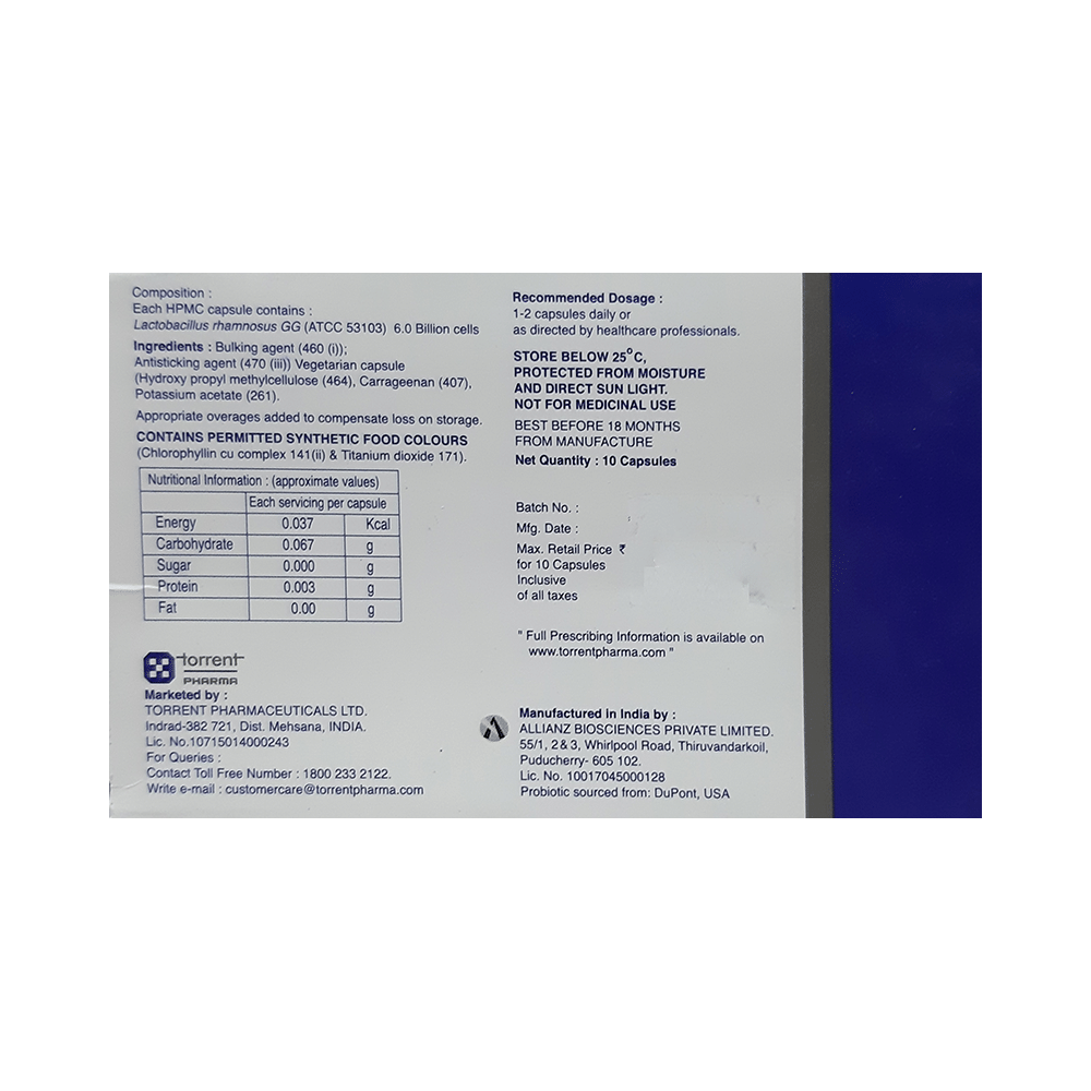 Vizylac GG Probiotic Capsule for Gut Health - Image 2