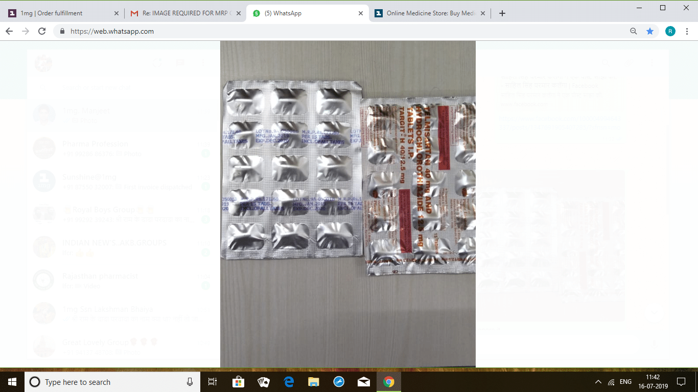 Targit-H 40/12.5mg Tablet - Image 1