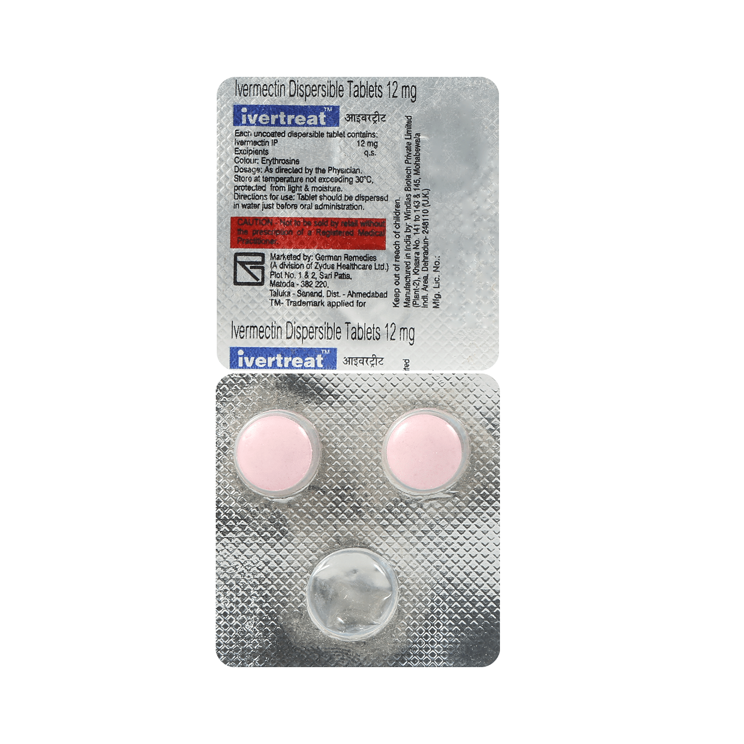 Ivertreat 12mg Tablet - Image 1