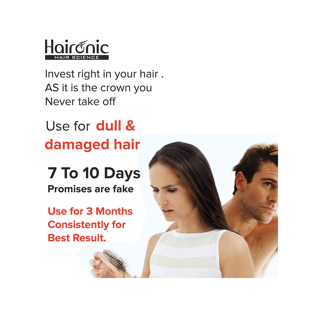 Haironic  Vitamin C Brightening Hair Treatment Glossy Hair Serum - Image 10