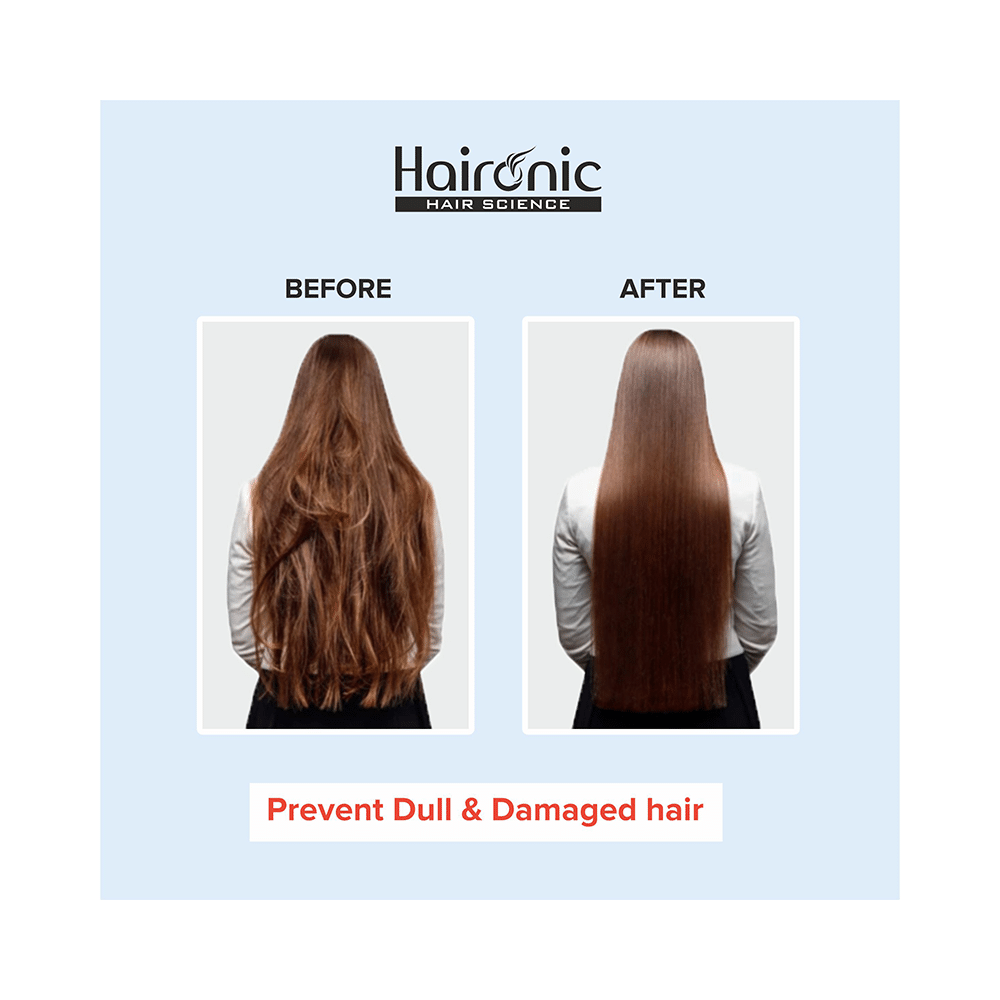 Haironic  Vitamin C Brightening Hair Treatment Glossy Hair Serum - Image 9