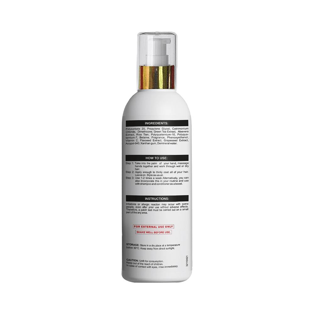 Haironic  Vitamin C Brightening Hair Treatment Glossy Hair Serum - Image 4