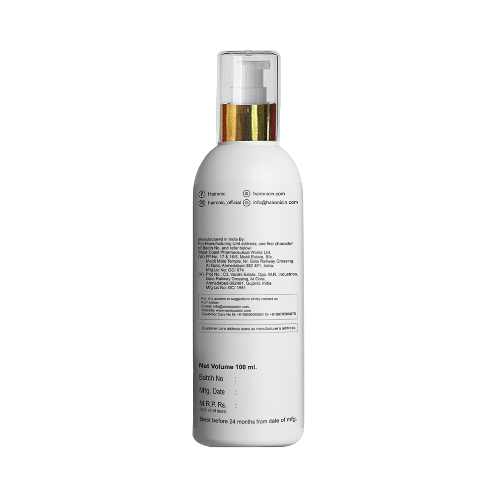 Haironic  Vitamin C Brightening Hair Treatment Glossy Hair Serum - Image 6