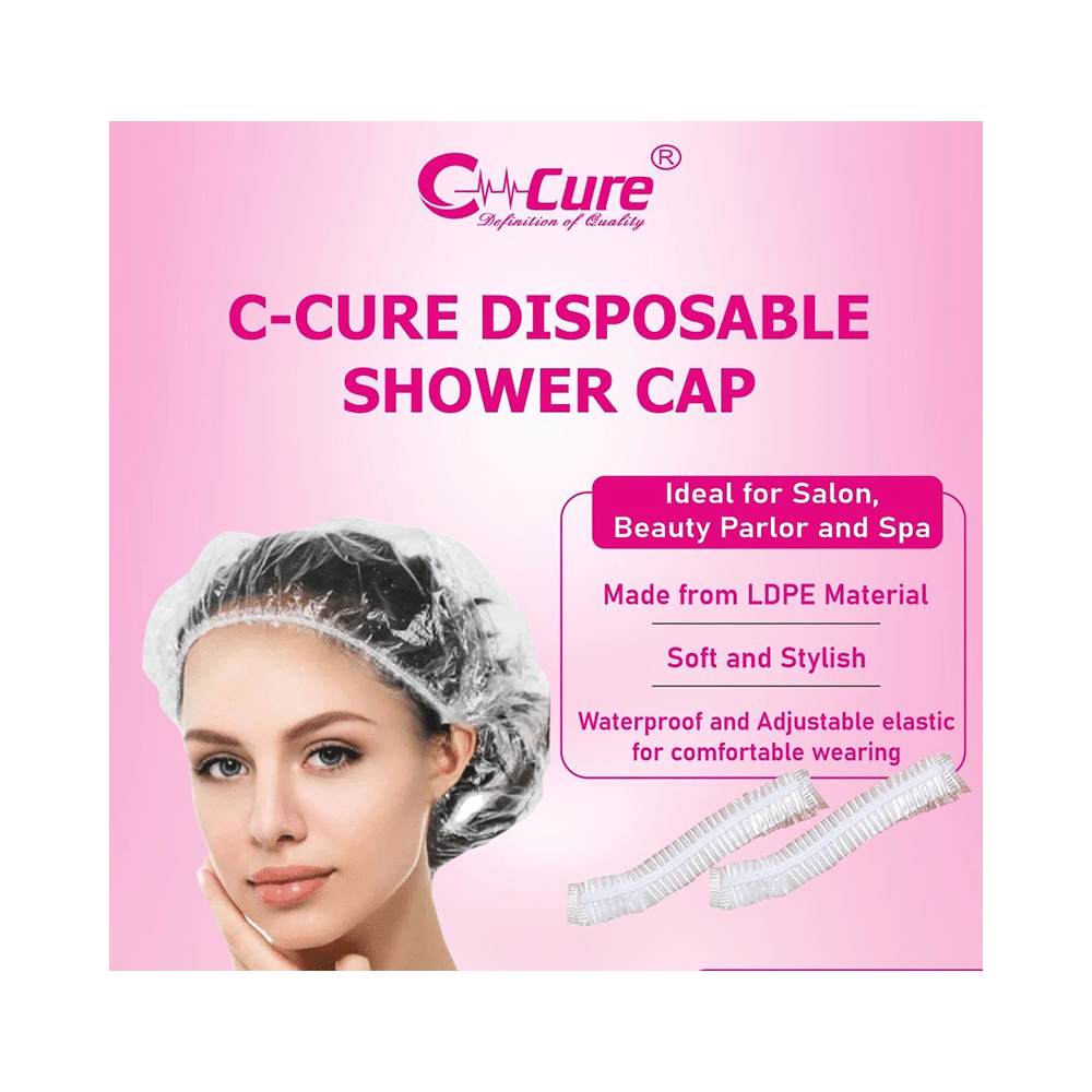 C Cure Plastic Shower Cap - Image 3