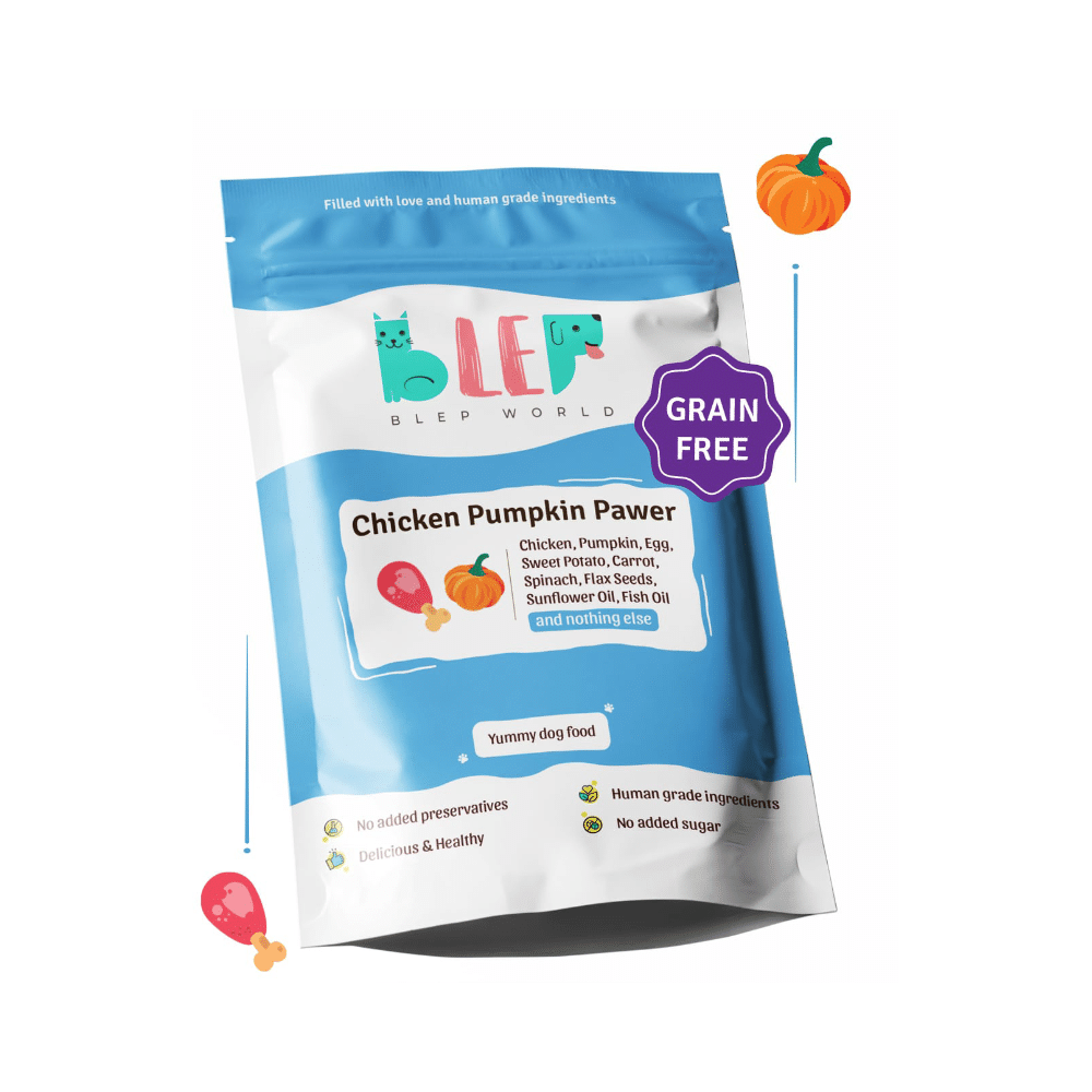 Blep World Chicken Pumpkin Pawer Wet Dog Food (100gm Each) - Image 8
