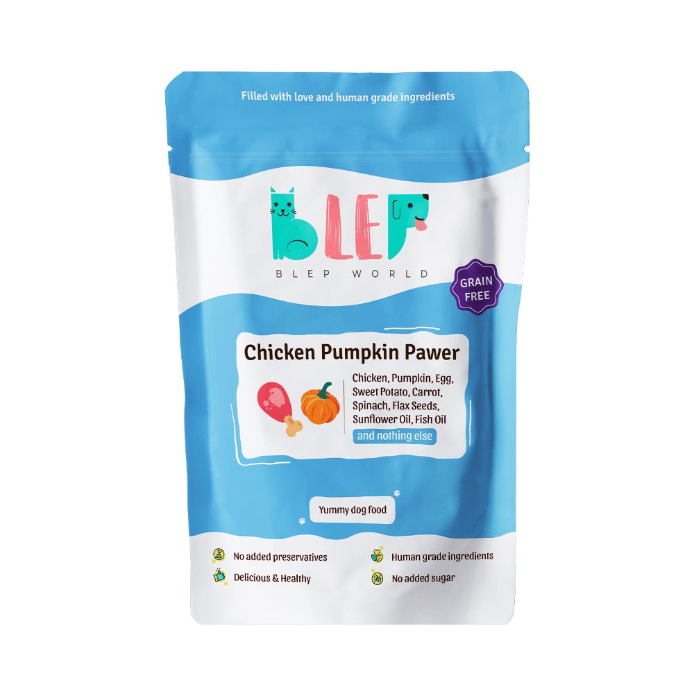 Blep World Chicken Pumpkin Pawer Wet Dog Food (100gm Each)
