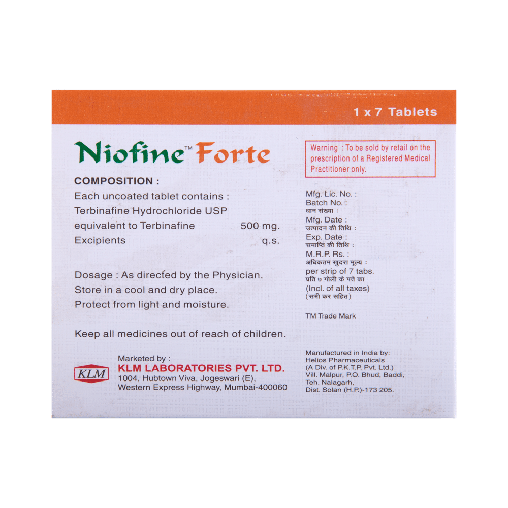 Niofine Forte Tablet - Image 3