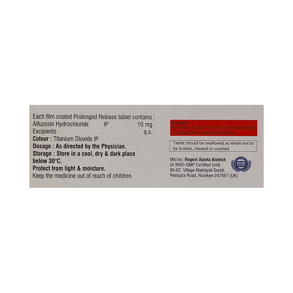 Alfutide Tablet PR - Image 2