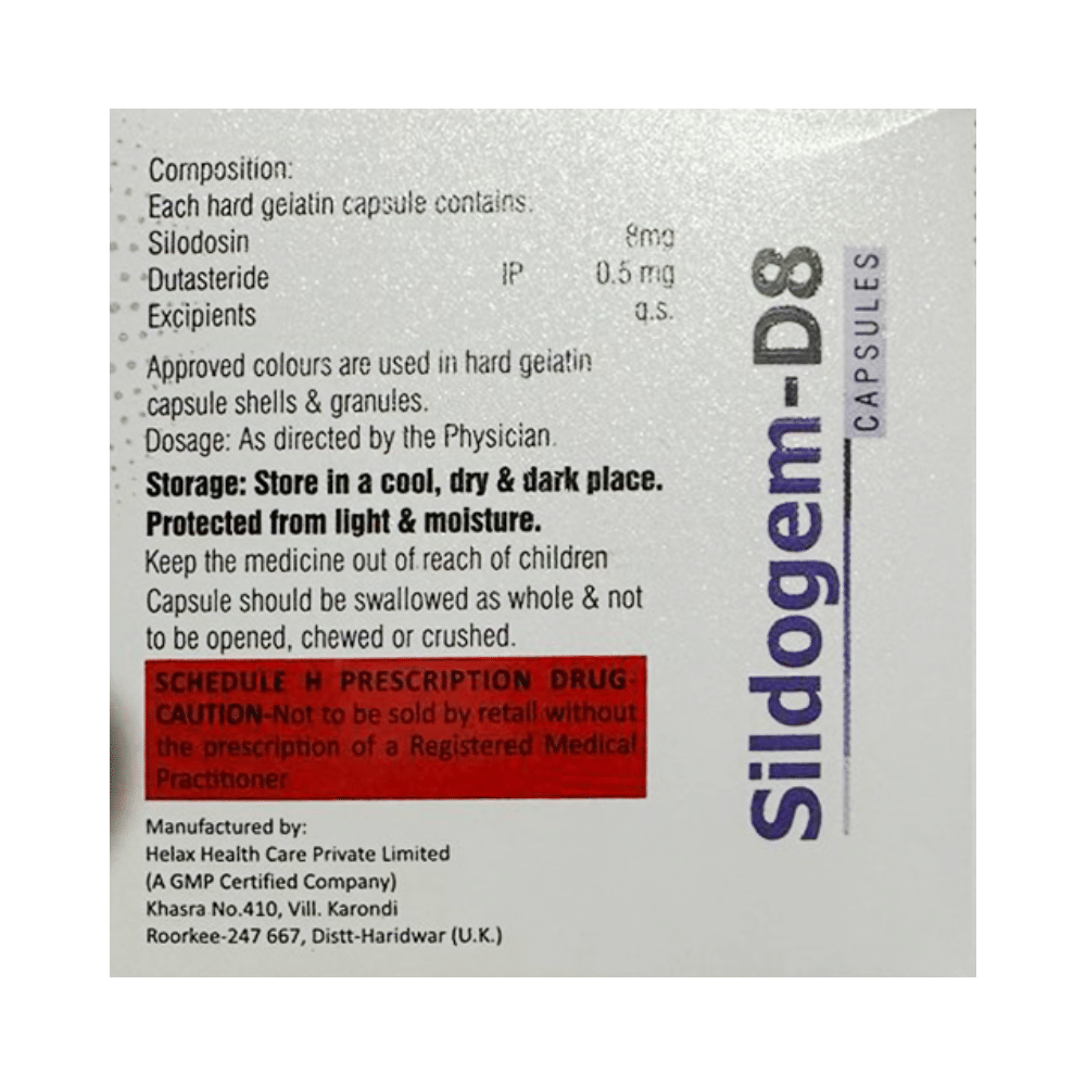 Sildogem-D 8 Capsule - Image 2