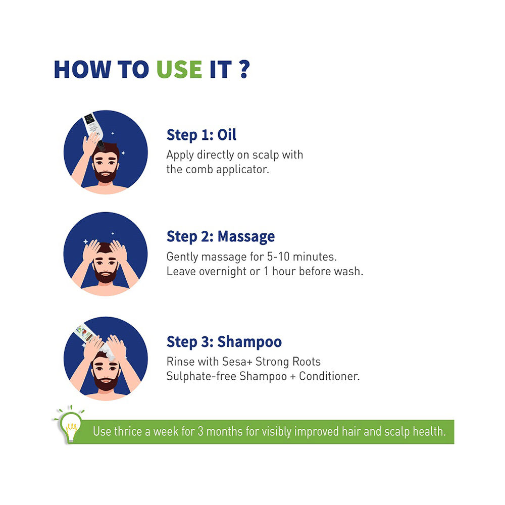 Sesa Ayurvedic Hair Vitaliser for Men - Image 8